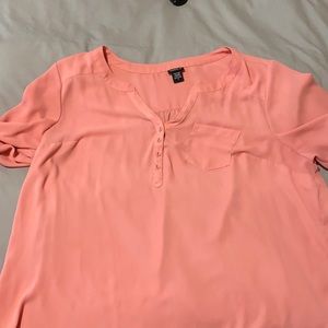 Blush Pink Blouse from Torrid